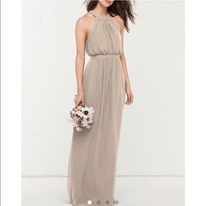 Wtoo Beige Bridesmaids Dress